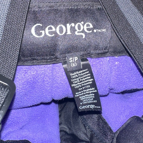 George size 6 snow pants - Picture 3 of 3